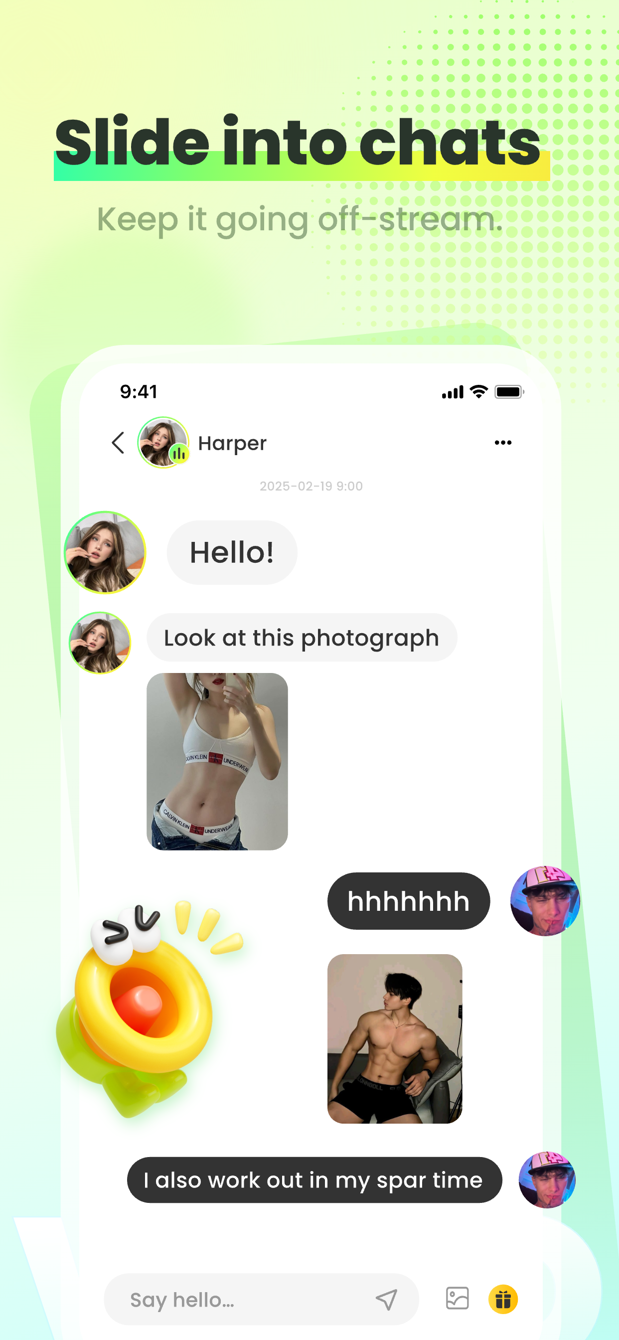 Instant chat